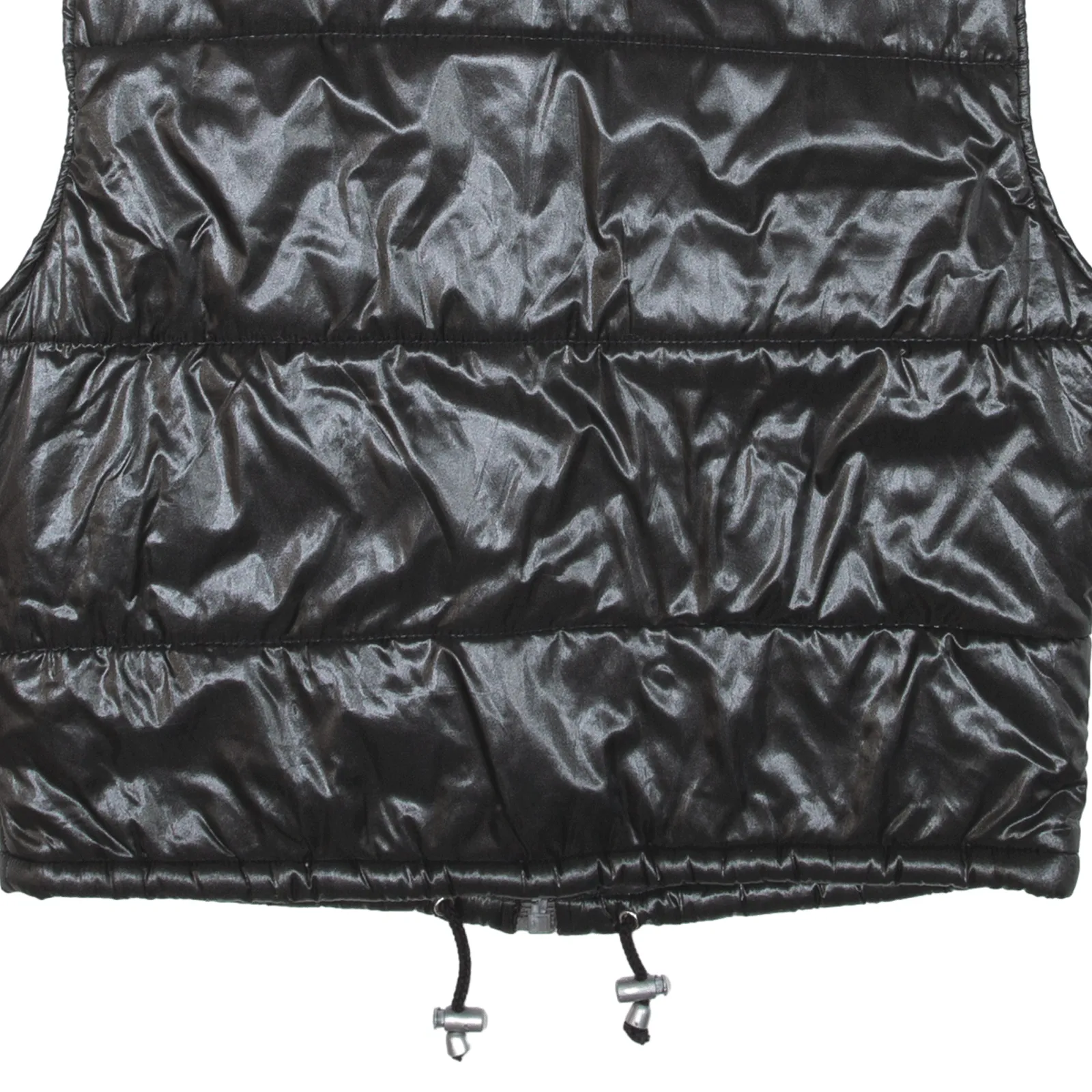BANDANA Insulated Puffer Gilet Black Nylon Womens L
