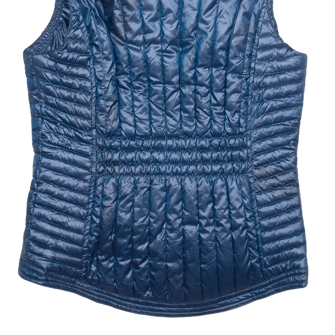 DKNY Down Insulated Puffer Gilet Blue Womens S
