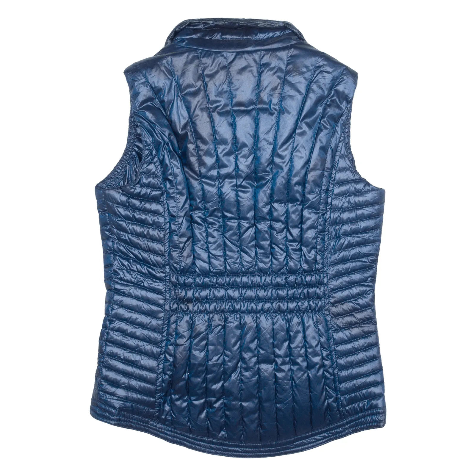 DKNY Down Insulated Puffer Gilet Blue Womens S