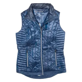 DKNY Down Insulated Puffer Gilet Blue Womens S