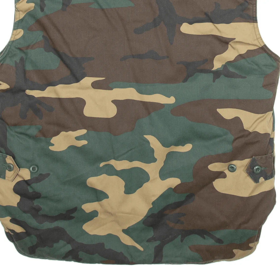 FOSTEX GARMENTS Insulated Boys Gilet Green Camouflage XL