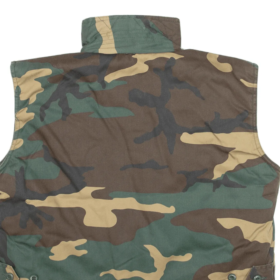 FOSTEX GARMENTS Insulated Boys Gilet Green Camouflage XL