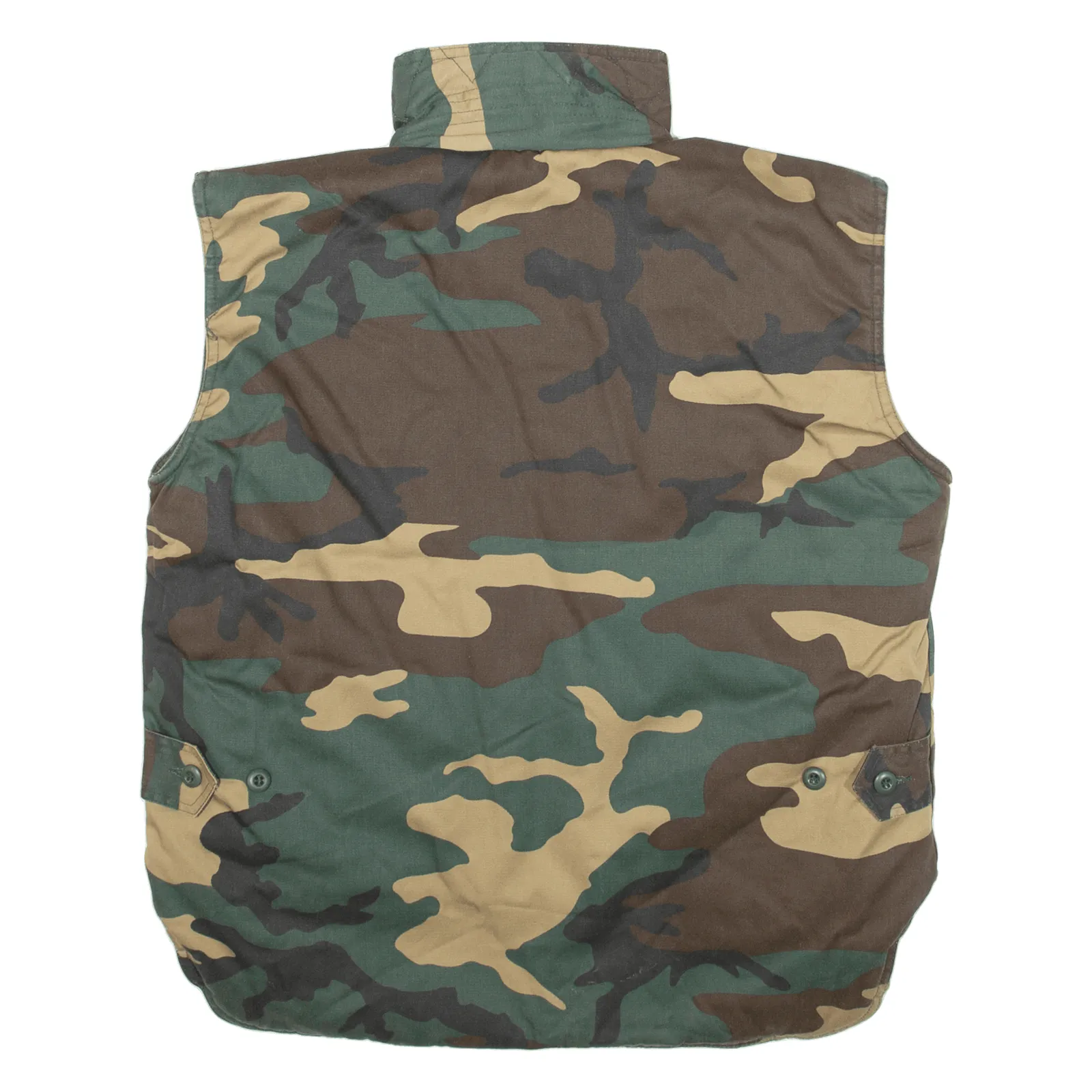 FOSTEX GARMENTS Insulated Boys Gilet Green Camouflage XL