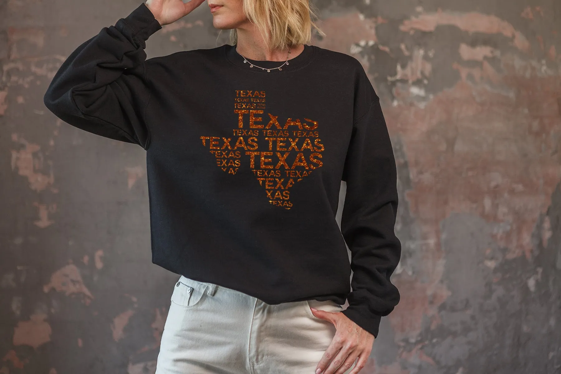 GlitterTexas Shirt, Texas Tees ,Texas Shirt, Texas Orange Tshirt, Womens Texas T shirt, Unisex Texas T-shirt, Texas Longhorns