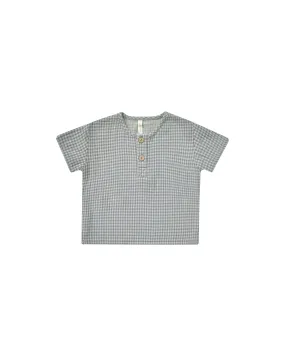 Henry Top | Blue Gingham