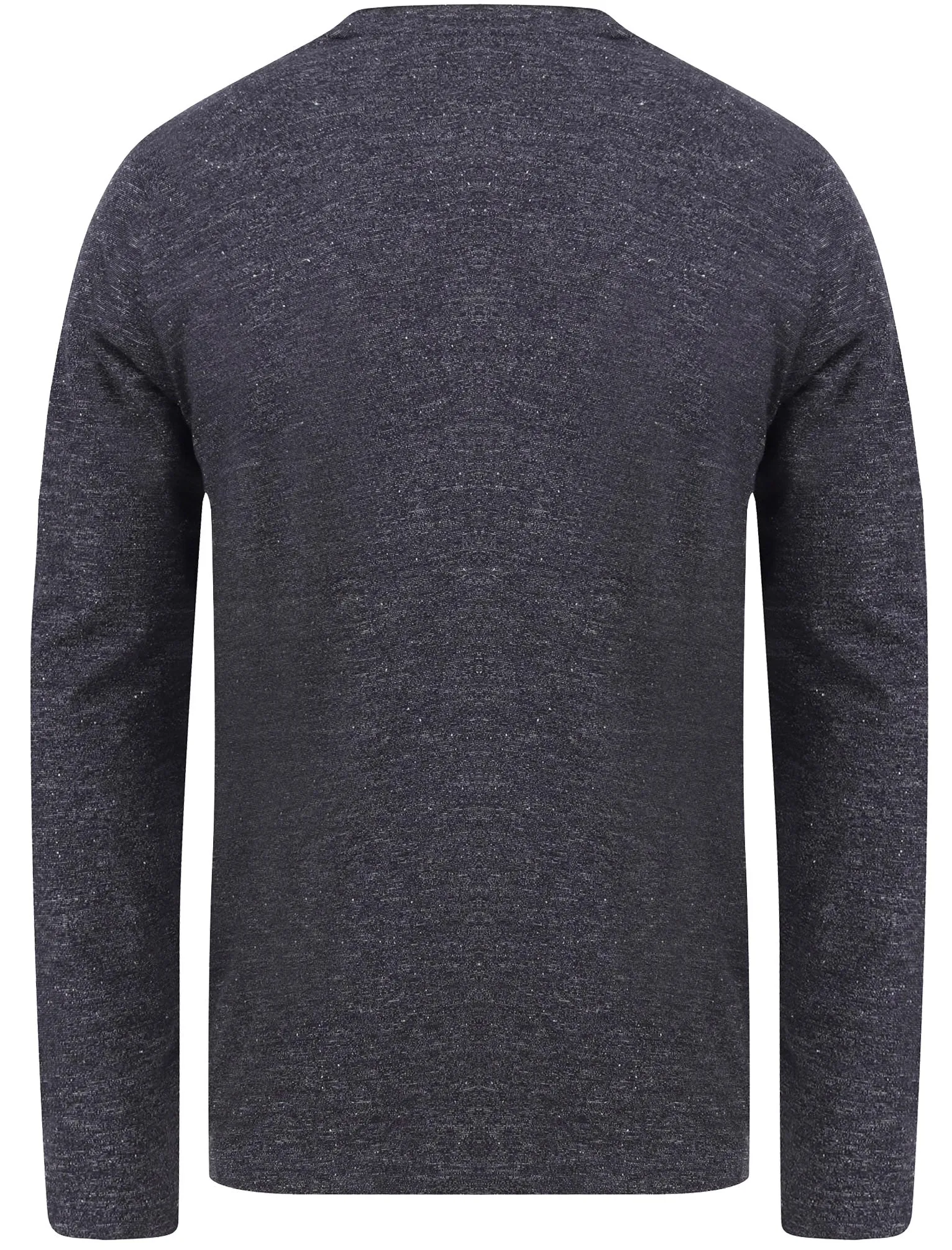 Jack Slub Cotton Jersey Long Sleeve Top with Chest Pocket In Navy - Tokyo Laundry