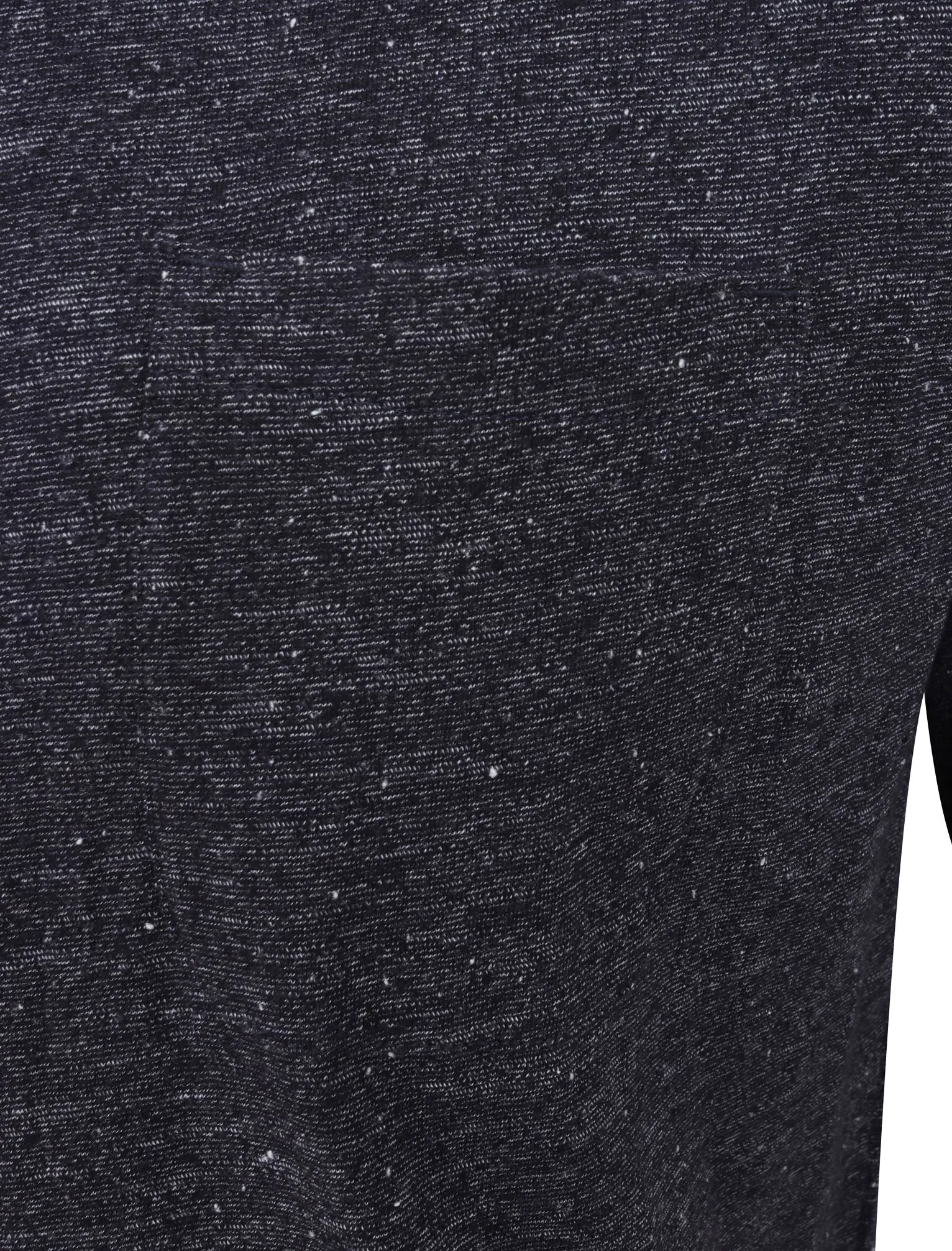Jack Slub Cotton Jersey Long Sleeve Top with Chest Pocket In Navy - Tokyo Laundry