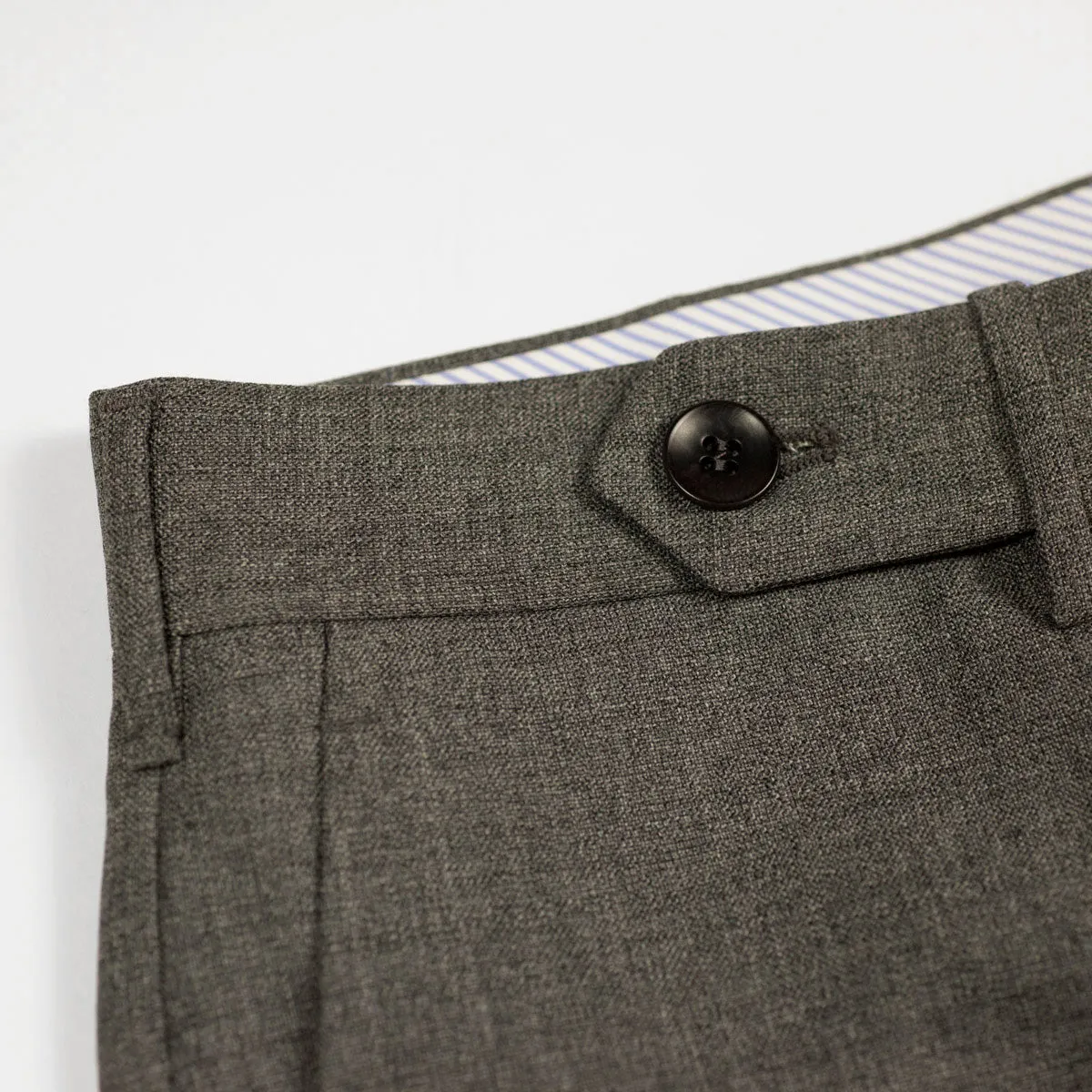 Medium grey lightweight wool trousers