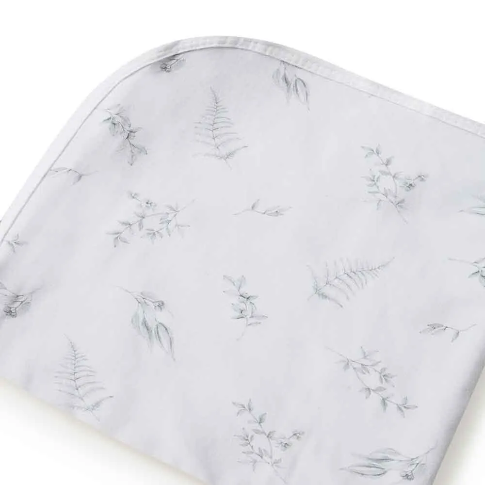 Silver Gum Organic Jersey Wrap & Beanie Set