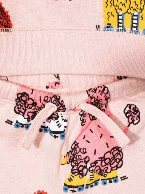 Sweat Set - Doodle Poodle - Pink