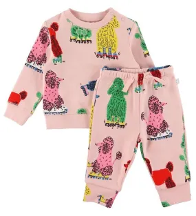 Sweat Set - Doodle Poodle - Pink