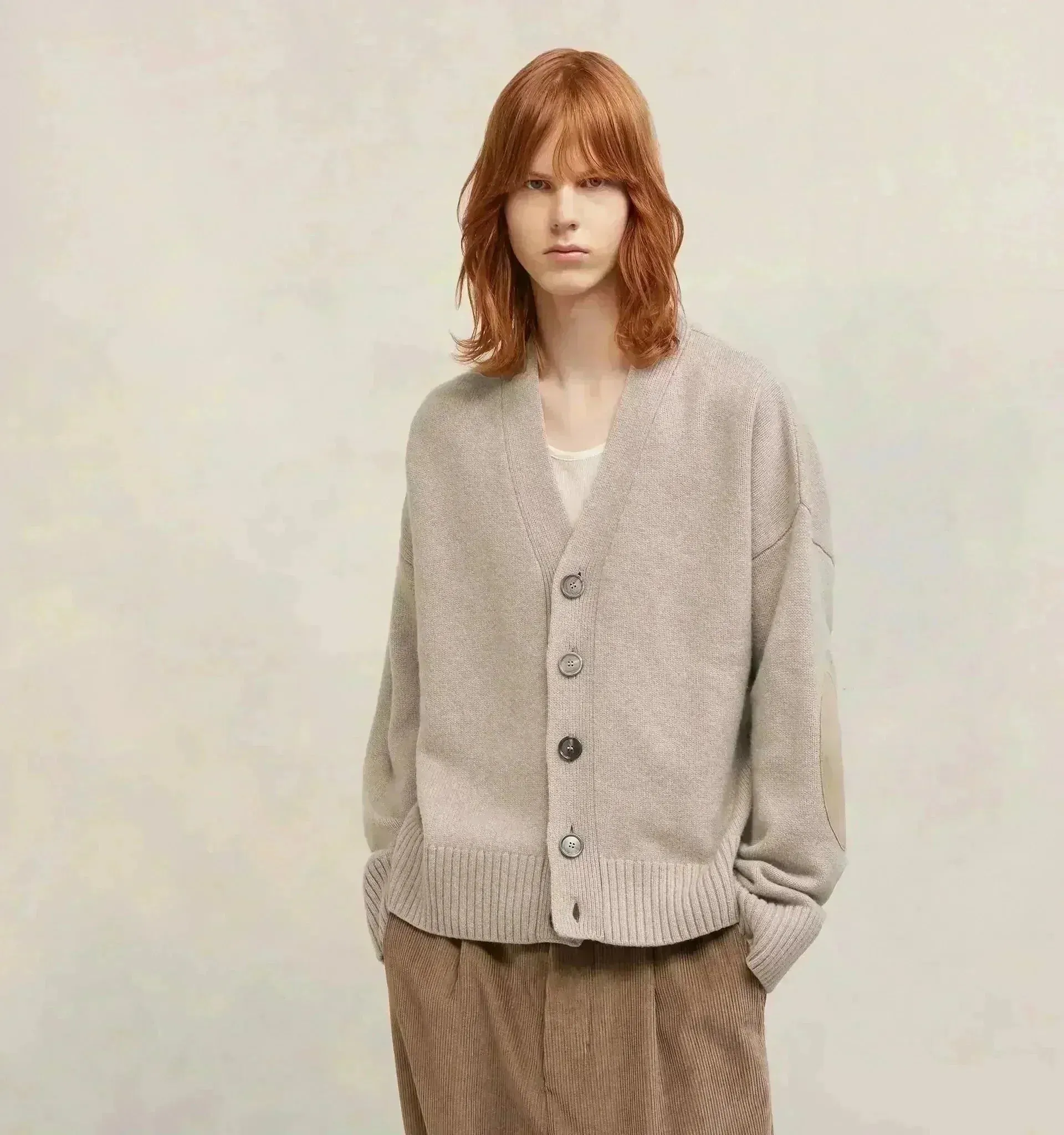 Wool Cashmere Cardigan
